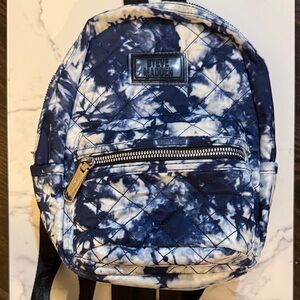 Steve Madden Blue Tie-Dye Mini Backpack